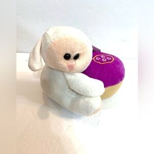 Beverly Hills Teddy Bear Co. Lamb w/Cupcake Plush 5” NWT